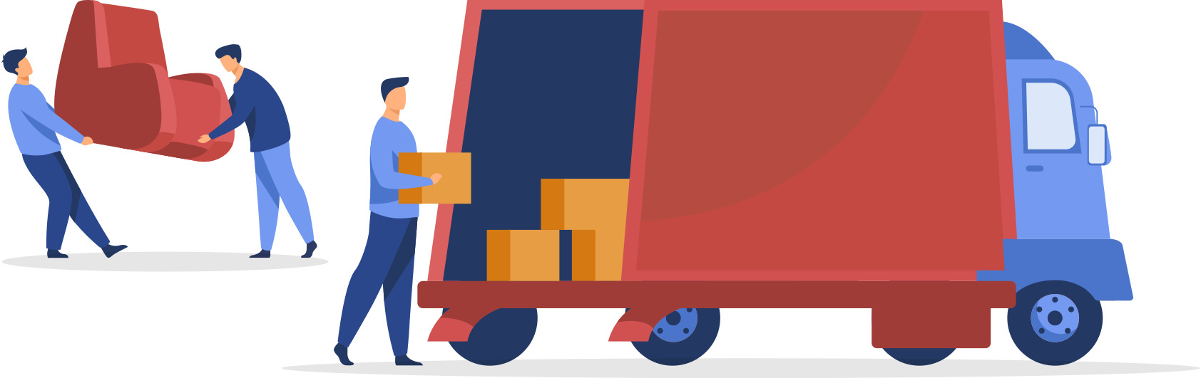 Moving truck for Packers and Movers services